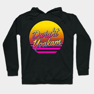 Dwight Personalized Name Birthday Retro 80s Styled Gift Hoodie